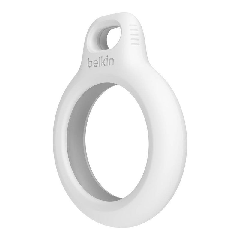 Belkin Secure Holder with Key Ring for AirTag - White