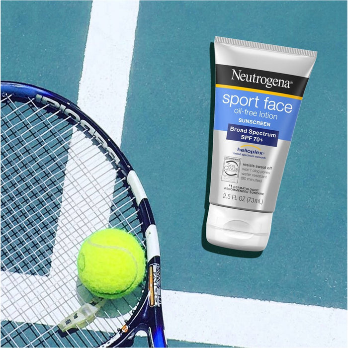 Neutrogena Ultimate Sport Sunscreen Face Lotion-SPF 70-2.5 fl oz EXP:12/2024