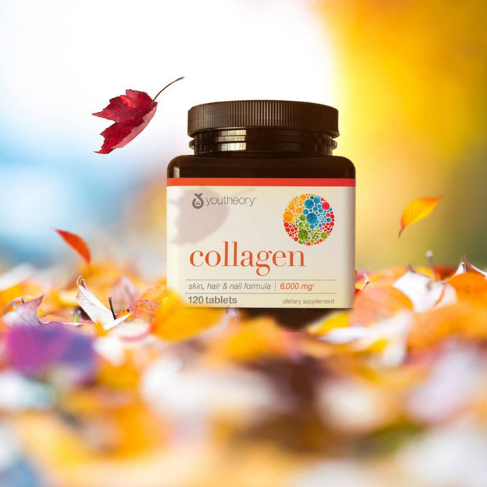 Youtheory Collagen Tablet - 120ct -EXP. 01/2025