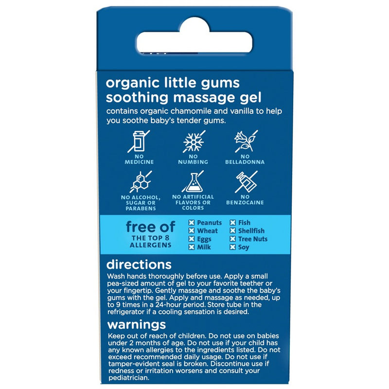 Mommy's Bliss Organic Little Gums Soothing Massage Gel Day & Night Combo - 2ct/1.06oz