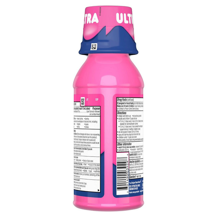Pepto-Bismol ULTRA 5 Symptom  Digestive Relief Liquid - 8 fl oz EXP 02/2024
