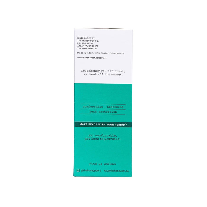 The Honey Pot Super Organic Bio-Plastic Applicator Tampons - 18ct
