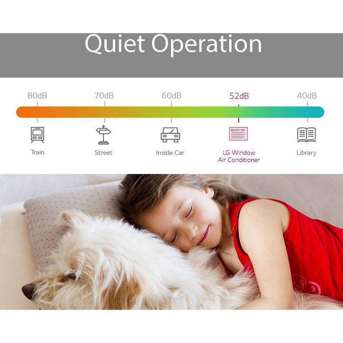 LG Electronics 6,000 BTU 115V LW6017 Window Air Conditioner with Remote Control (LOCAL PICKUP ONLY)