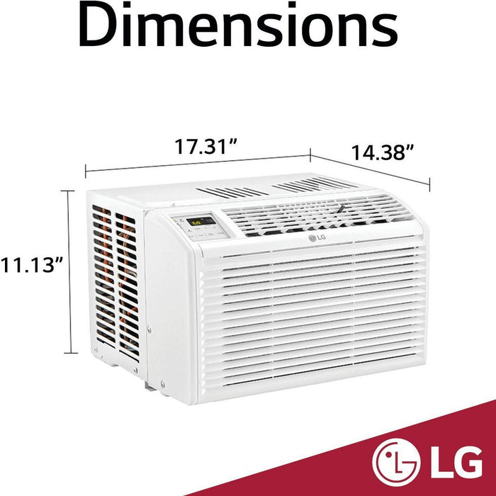 LG Electronics 6,000 BTU 115V LW6017 Window Air Conditioner with Remote Control (LOCAL PICKUP ONLY)