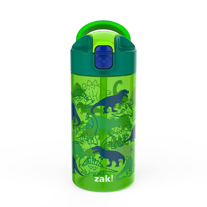 18oz 2pk Plastic Dino's and Camping Valiant Kids Water Bottle Set - Zak Designs