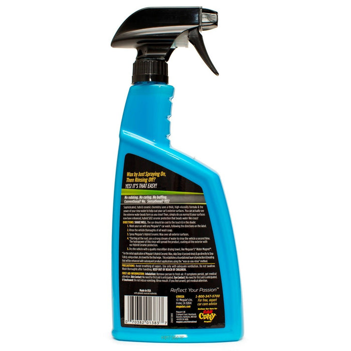 Meguiars 24oz Hybrid Ceramic Wax Trigger G190526
