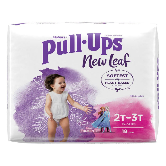 Pull-Ups New Leaf Girls' Training Pants - 2T-3T - 18ct