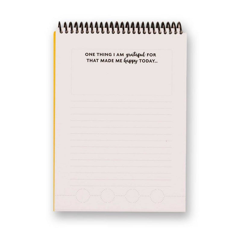 Lined Journal Happy Tracker Grateful - fitlosophy