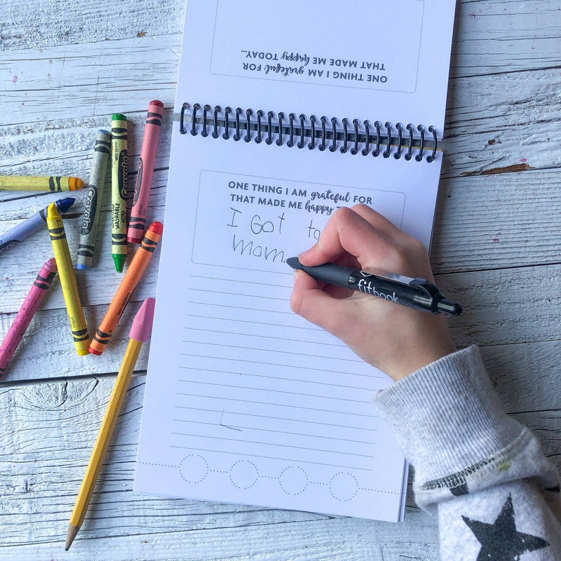 Lined Journal Happy Tracker Grateful - fitlosophy