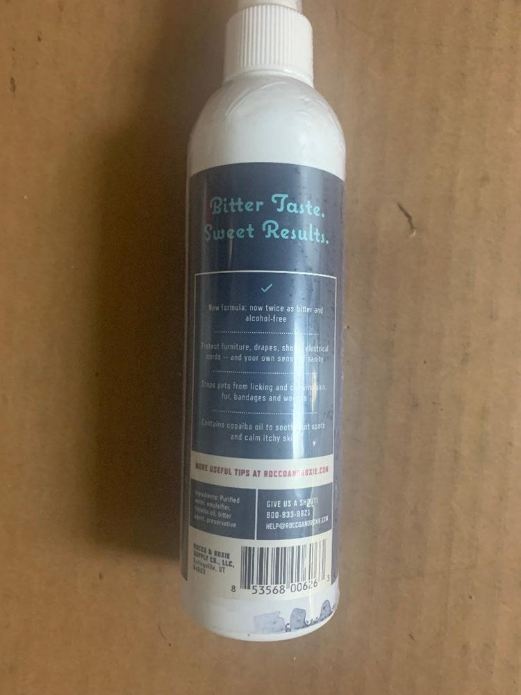 Rocco & Roxie Dog Bitter Spray Deterrent Anti Chew Repellent - 8oz.