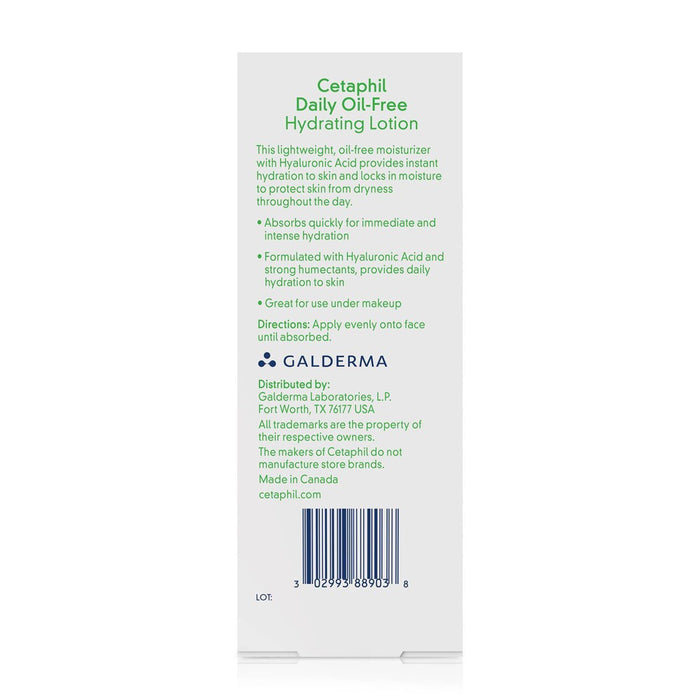 Cetaphil Oil-Free Hydrating Lotion - 3 fl oz