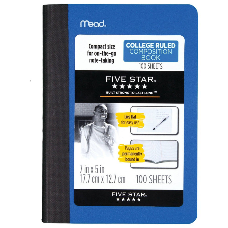 Mead 5x7 Spiral Subject Notebook
