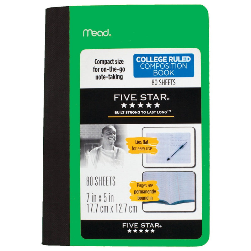 Mead 5x7 Spiral Subject Notebook