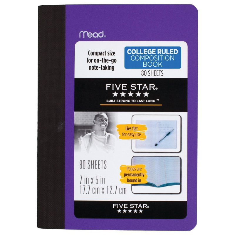Mead 5x7 Spiral Subject Notebook