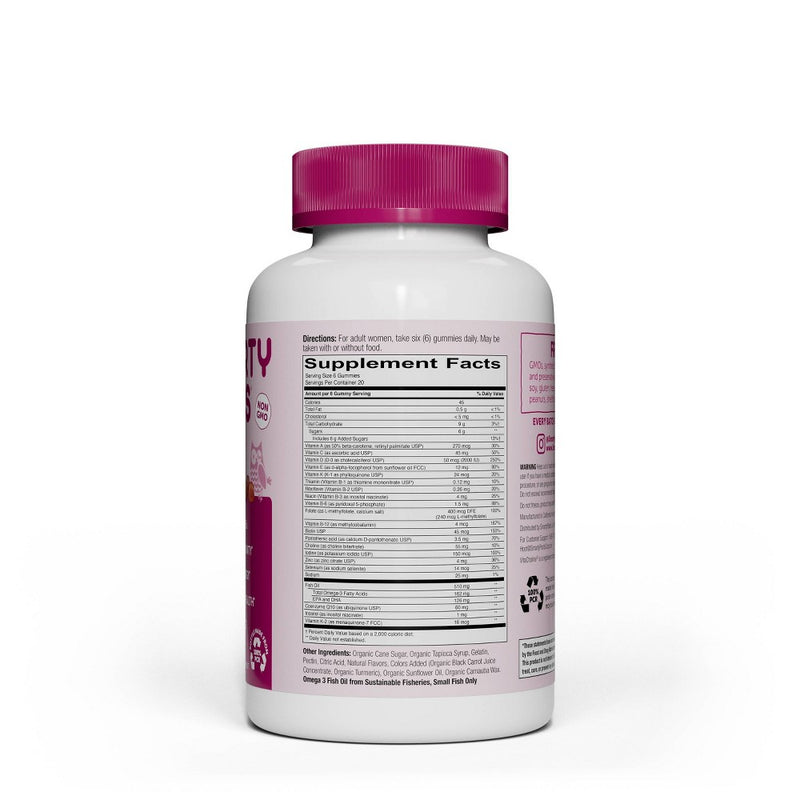SmartyPants Women's Formula Multivitamin Gummies - 120ct- EXP. 05/24/2023