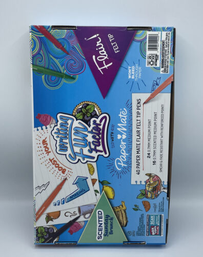 Paper Mate Special Edition 40ct Flair Pen Set 16 Scented 24 Reg