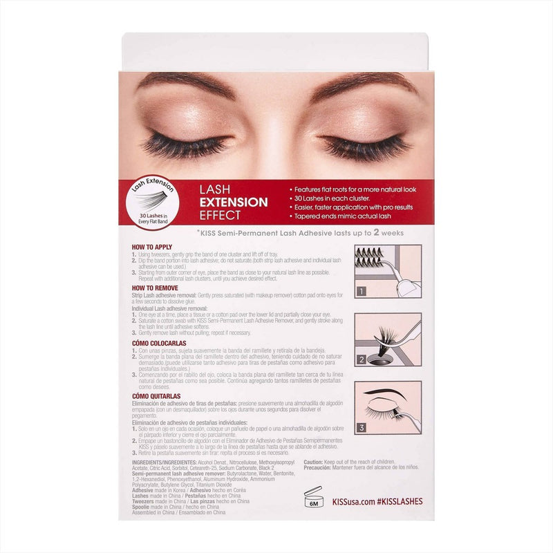 Kiss Products Lash Couture Luxtensions Collection Faux Lash Extension Kit - 40ct