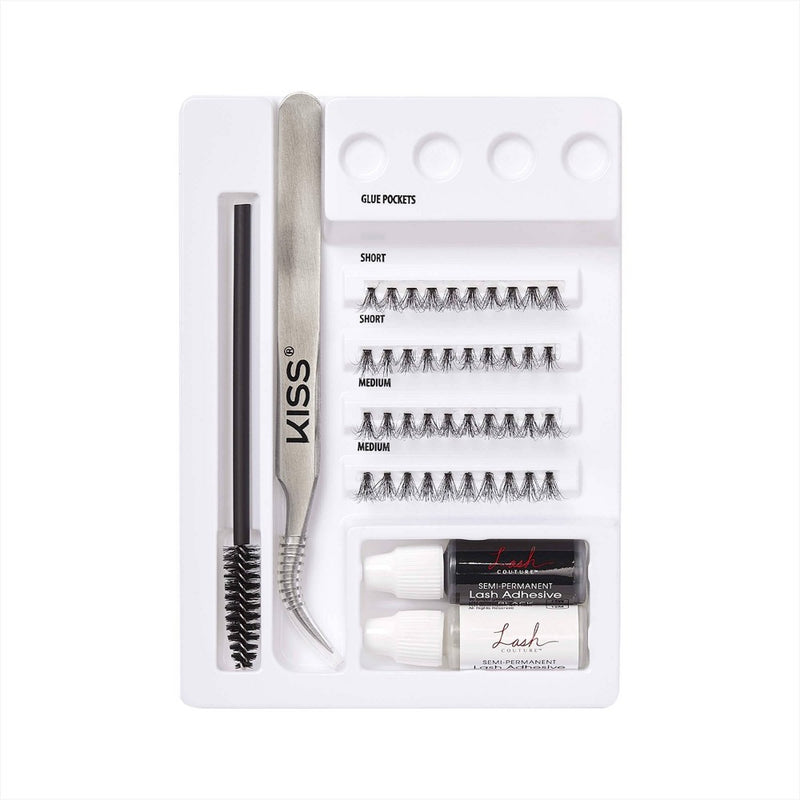 Kiss Products Lash Couture Luxtensions Collection Faux Lash Extension Kit - 40ct