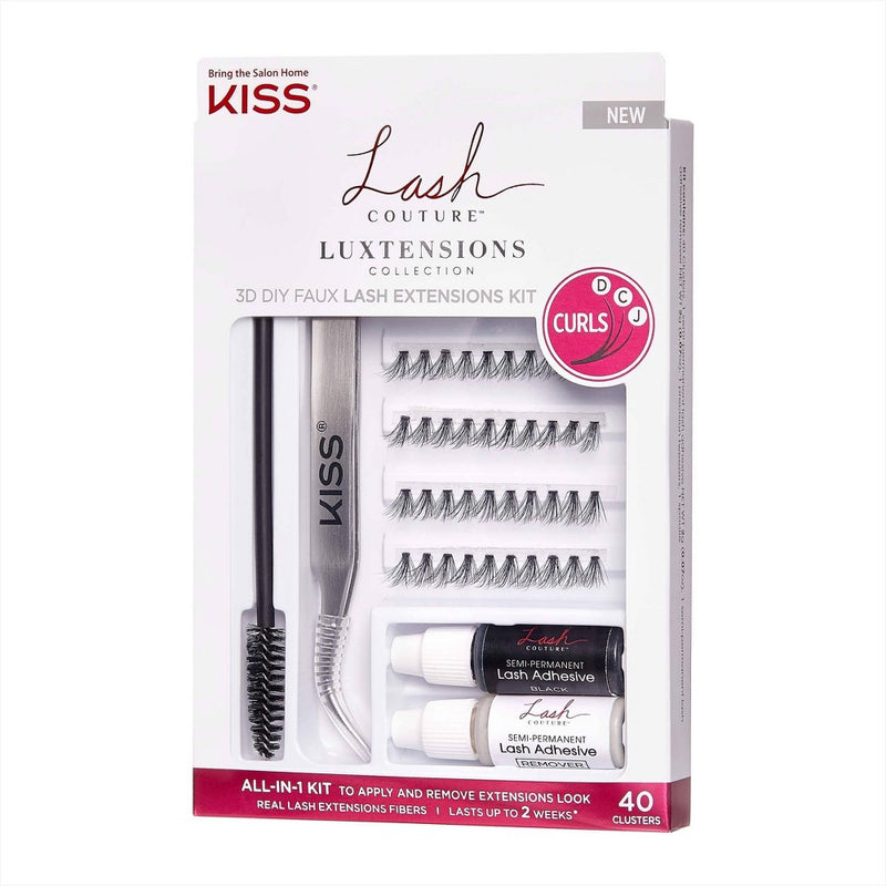 Kiss Products Lash Couture Luxtensions Collection Faux Lash Extension Kit - 40ct