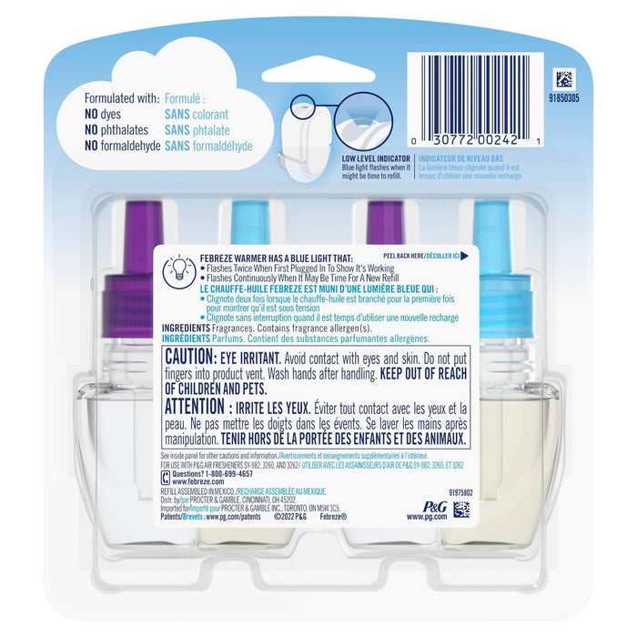 Febreze Plug Refill with Fade Defy Technology - Lilac - 2ct