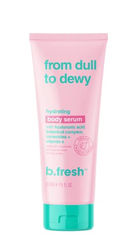b.fresh Daily Moisturizing Body Lotion for Dewy, Healthy Skin | From Dull to Dewy Hydrating Body Serum - Get Glowy, Juicy Skin from Hyaluronic Acid, Botanical Complex, Ceramides + Vitamin E, 8 Fl Oz
