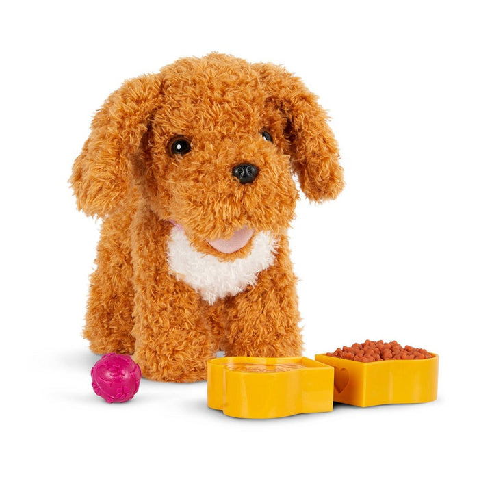 Our Generation Hop In Dog Carrier & Pet Plush Poodle for 18" Dolls