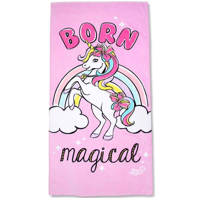 JoJo Siwa Born Magical Beach Towel Pink