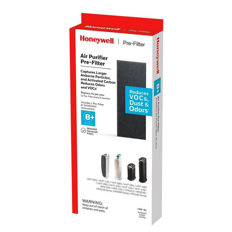 Honeywell 2pk Household Odor and Gas Reducing Pre Filter B+
