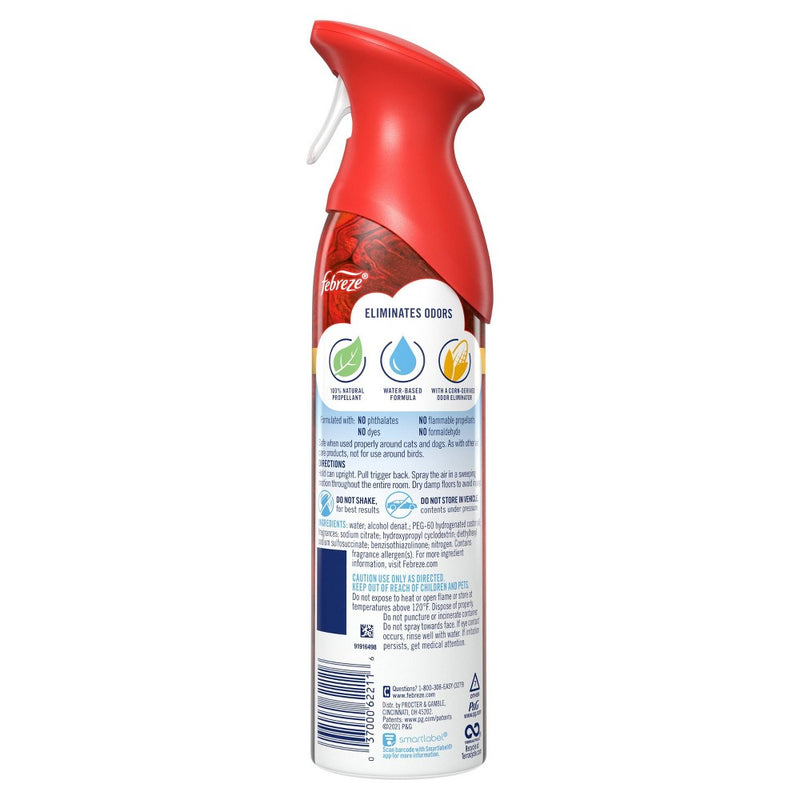 Febreze Air Effects Odor-Eliminating Air Freshener - Ember - 8.8 oz