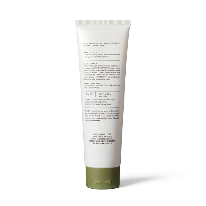 No.05 Kelp & Sea Mineral Face Wash - 5 fl oz - Goodfellow & Co™