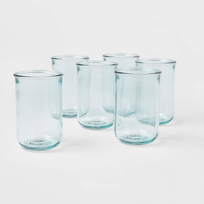 14oz 6pk Glass Potomac Tall Tumblers - Threshold™