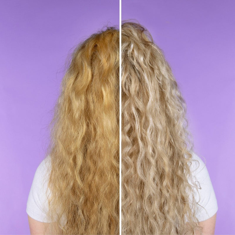 John Frieda Violet Crush for Blondes Conditioner with Violet Pigments, Knock Out Brassy Tones Purple - 8.3 fl oz