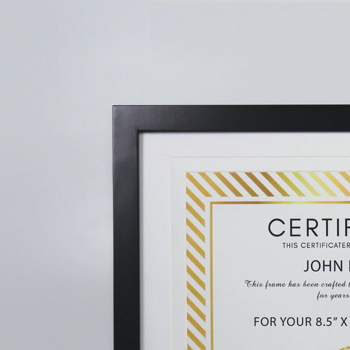 14" x 11" Matted to 8.5" x 11" Document Frame - Threshold™