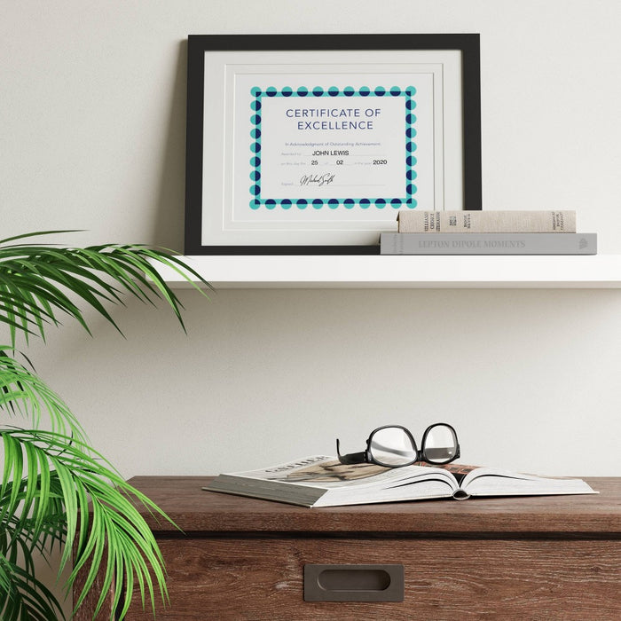 14" x 11" Matted to 8.5" x 11" Document Frame - Threshold™
