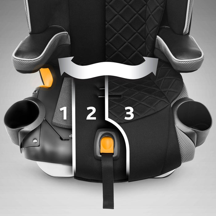 Chicco MyFit Zip Harness + Booster Car Seat - Granite (LOCAL PICKUP ONLY)