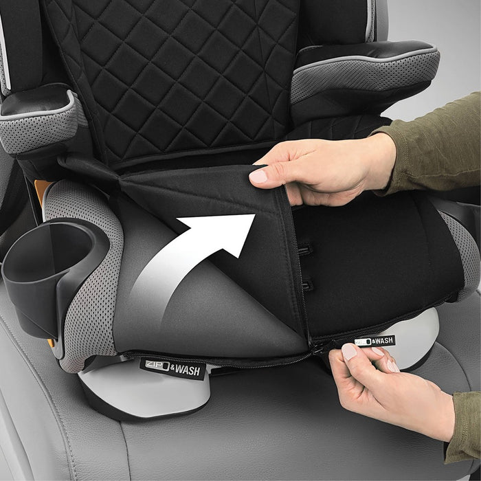 Chicco MyFit Zip Harness + Booster Car Seat - Granite (LOCAL PICKUP ONLY)