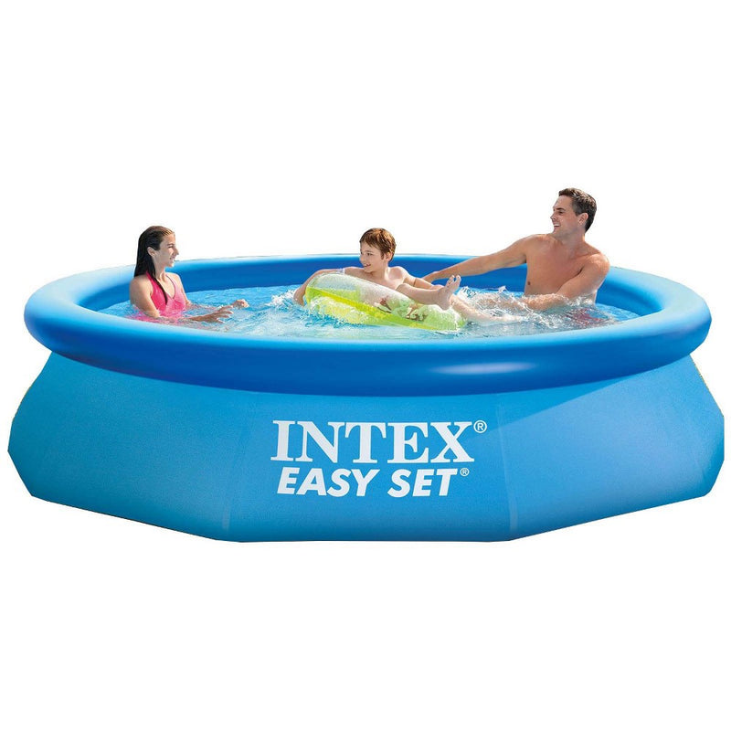 Intex Easy Set 10ft x 30in Above Ground Inflatable Round Swimming Pool for Kids (LOCAL PICKUP ONLY)