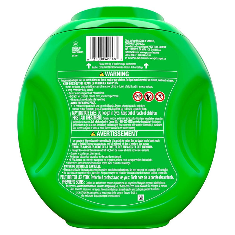 Gain flings! Liquid Laundry Detergent Pacs - Moonlight Breeze - 44oz/60ct
