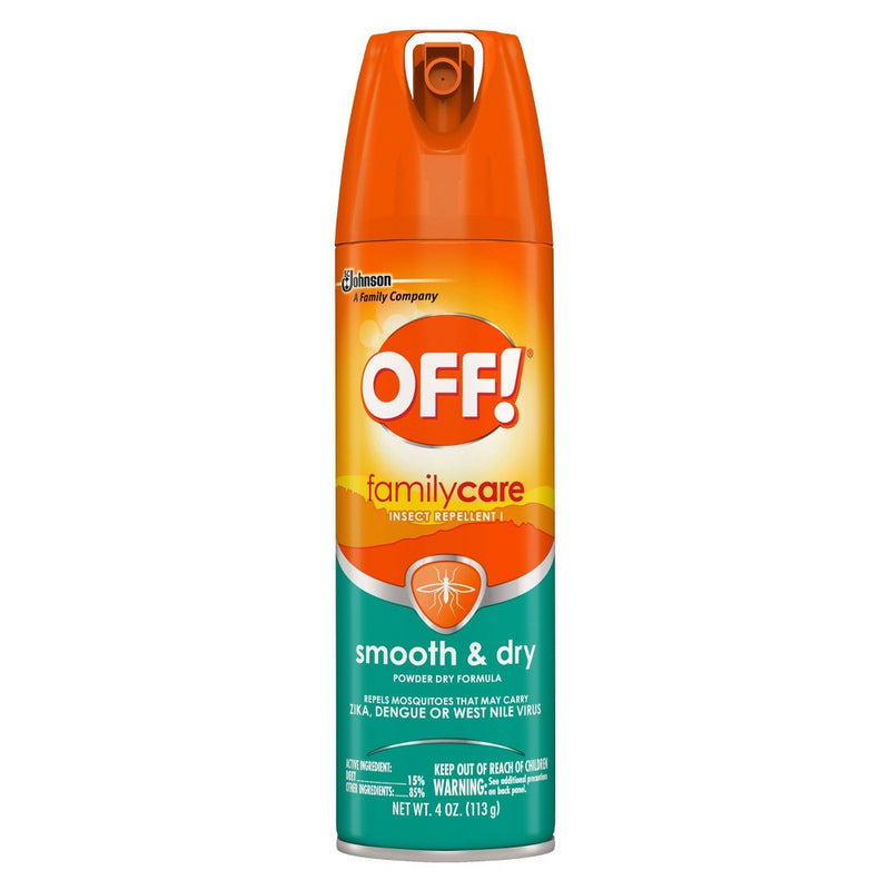 OFF! FamilyCare Mosquito Repellent Smooth & Dry - 4oz