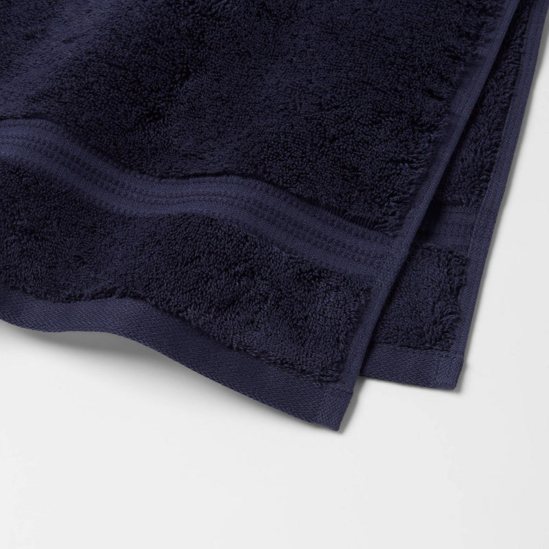 Antimicrobial Hand Towel Navy - Total Fresh