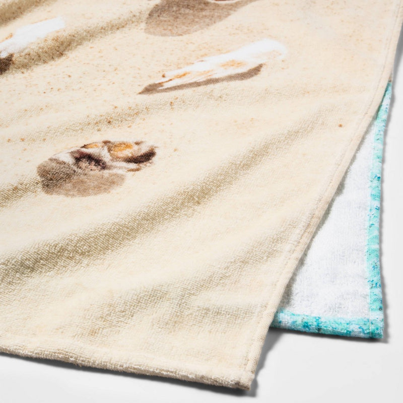 Dog Photo Reel Printed Beach Towel - Sun Squad™