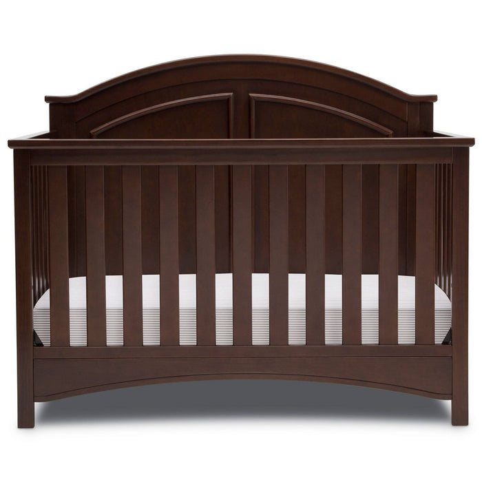 Delta Children Perry 6-in-1 Convertible Crib, Greenguard Gold Certified - Walnut Espresso (LOCAL PICKUP ONLY)