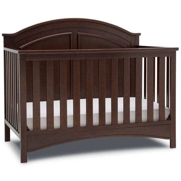 Delta Children Perry 6-in-1 Convertible Crib, Greenguard Gold Certified - Walnut Espresso (LOCAL PICKUP ONLY)