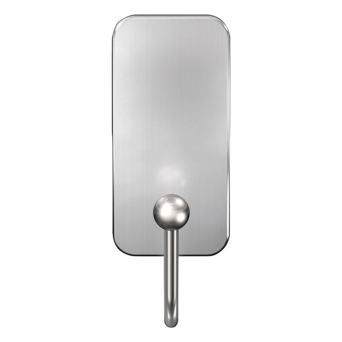 Command Small Brushed Nickel Hooks