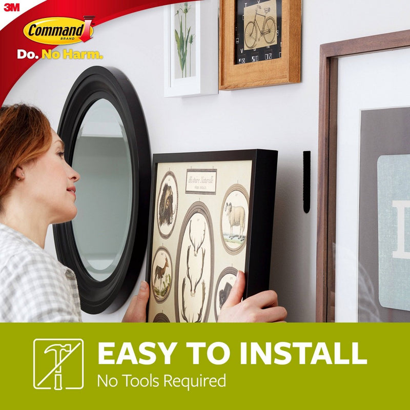Command Picture Hanging Strips Big Pack - Black