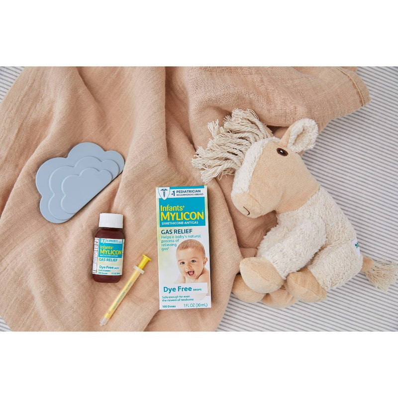 Mylicon Baby Colic Treatment Dye Free Drops - 1 fl oz EXP 07/2025