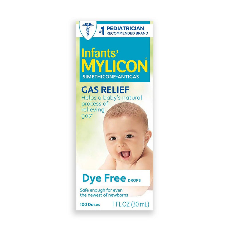 Mylicon Baby Colic Treatment Dye Free Drops - 1 fl oz EXP 07/2025