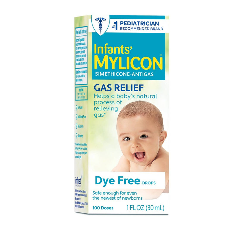 Mylicon Baby Colic Treatment Dye Free Drops - 1 fl oz EXP 07/2025