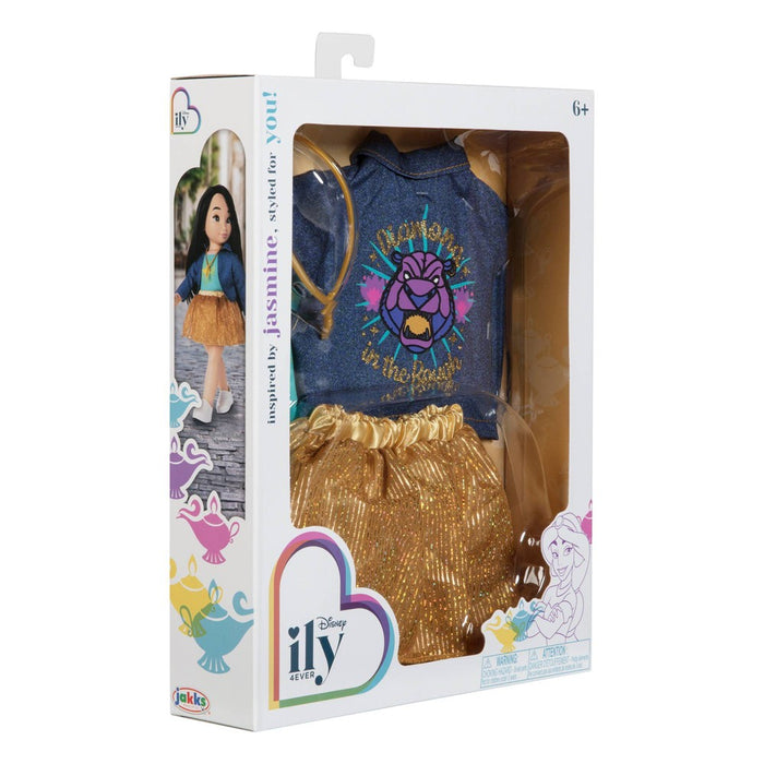 Disney ILY 4ever 18" Jasmine Inspired Fashion Pack