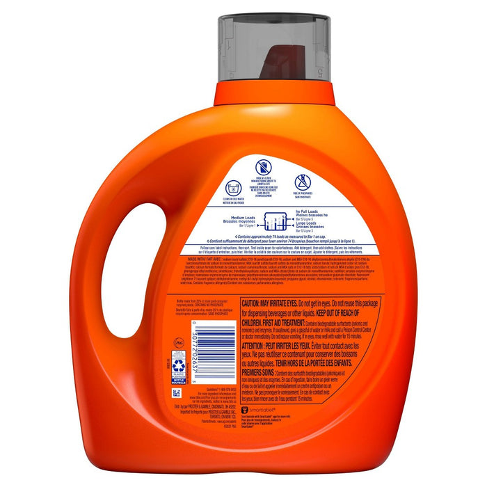 Tide Plus Febreze High Efficiency Liquid Laundry Detergent - Sport Active Fresh - 115 fl oz